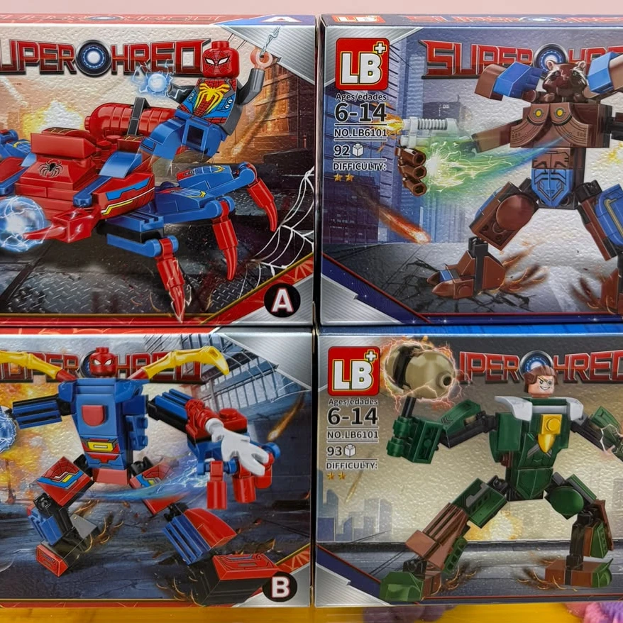 LB+ Super Hero Building Block