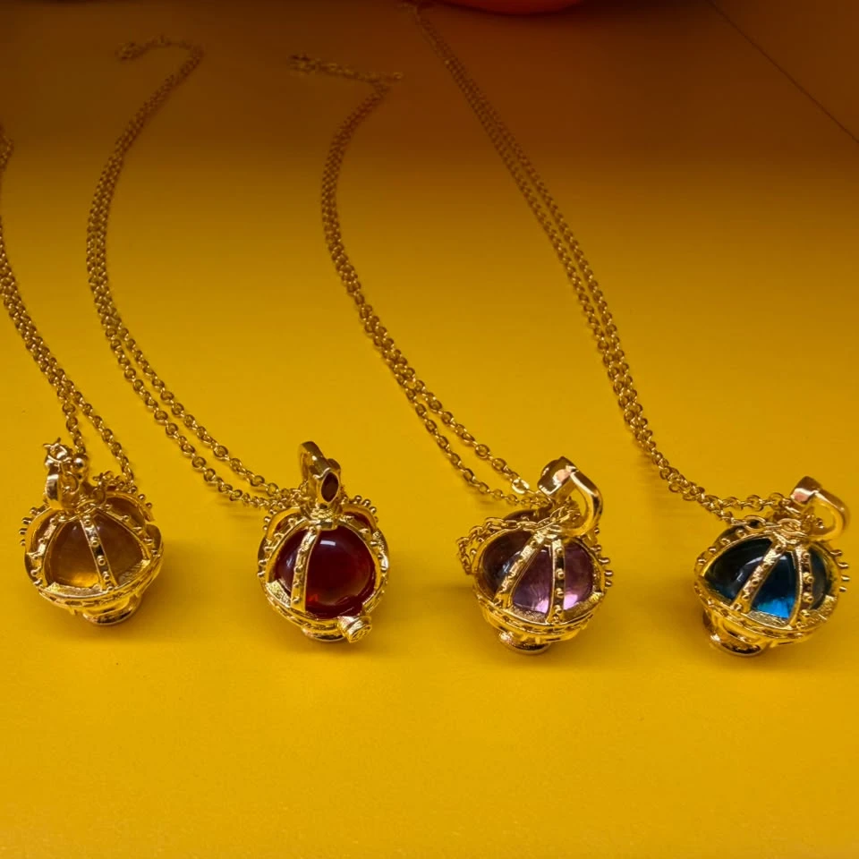 Puella Magi Madoka Magica Grief Seed Soul Gem Pendant Necklace
