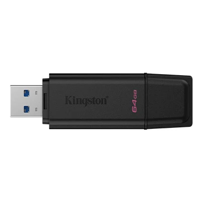 Kingston (DTXG2/64GB) 64Gb DataTraveler Exodia USB3.2 Flash Drive - Black - 2