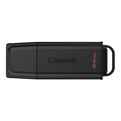 Kingston (DTXG2/64GB) 64Gb DataTraveler Exodia USB3.2 Flash Drive - Black - 3