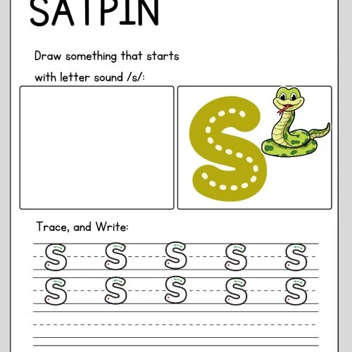 Phonics Fun: Drawing, Tracing & Writing - 2