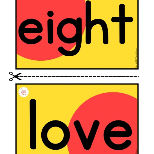 Jolly Phonics Tricky Words- Flashcards - 4