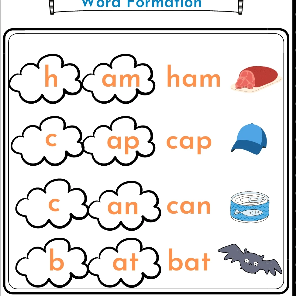 Short Vowels Workbook - 6