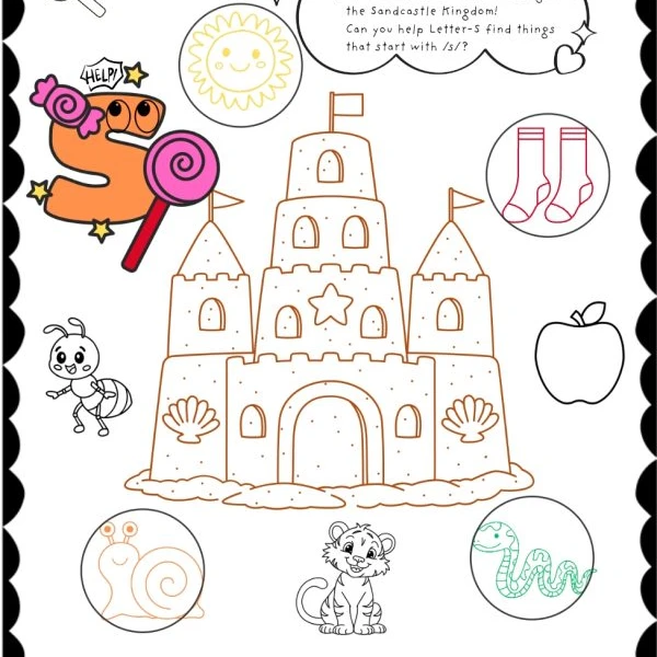 Fun With S A T P I N – Early Phonics Activity Pack - 2