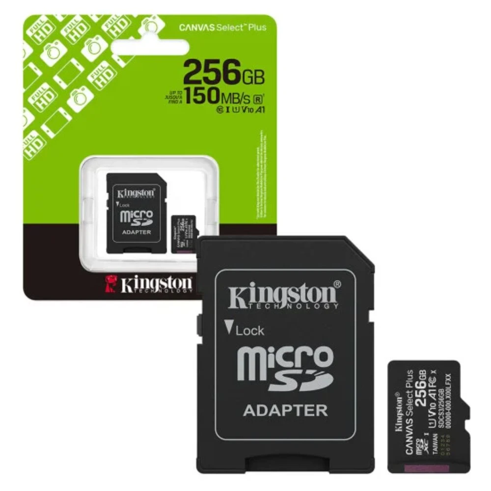 KINGSTON(SCS3/256GB) MEMORY CARD 256GB  CANVAS