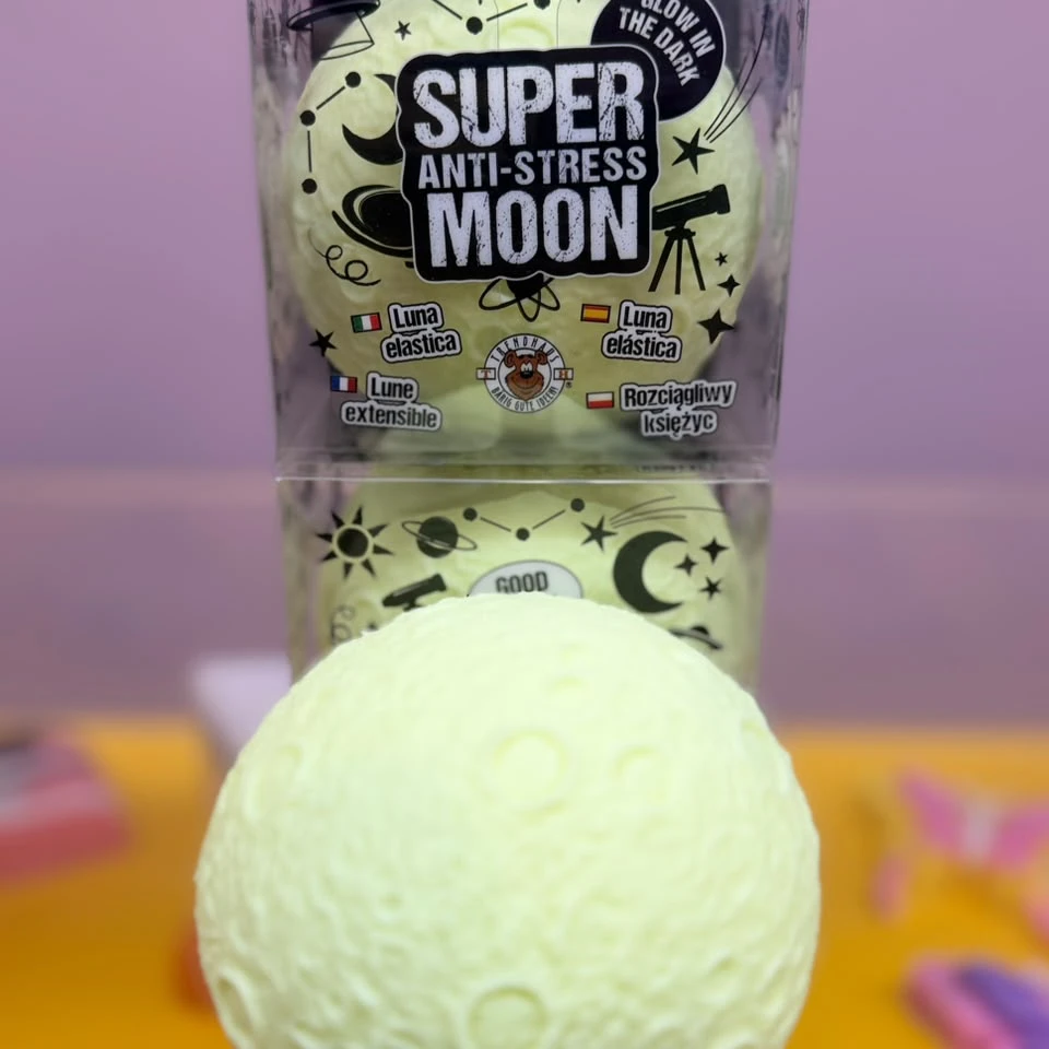 XXL Anti-Stress Moon - Glow in the Dark