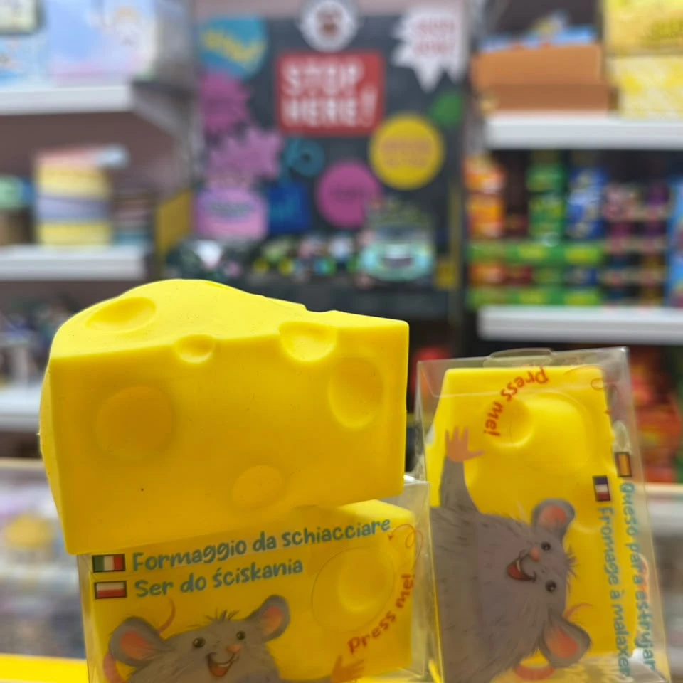 Squeeze Cheese (Orbeez filled squishy)