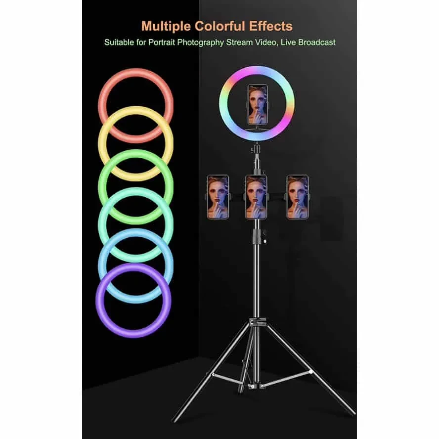 RGB LED SOFT RING LIGHT MODEL MJ33 13" - 3