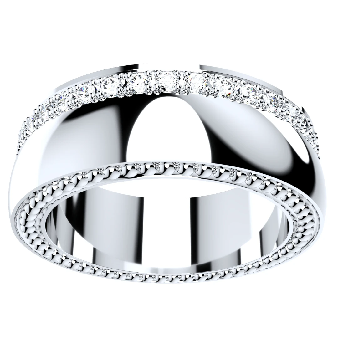 Wedding Ring Set Women Ring CAD Design-PSJM001V1 - 3
