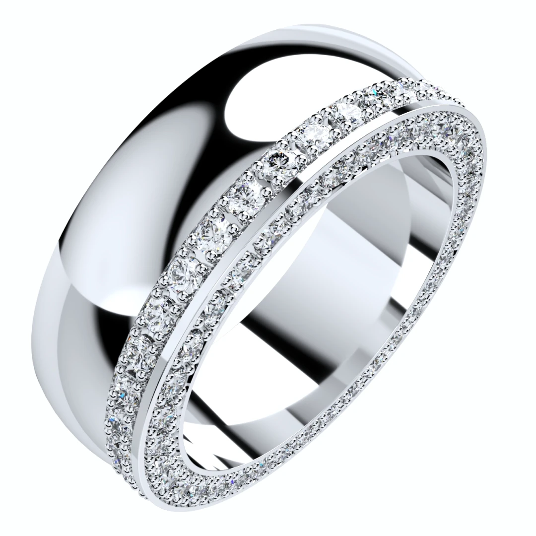 Wedding Ring Set Women Ring CAD Design-PSJM001V1 - 7