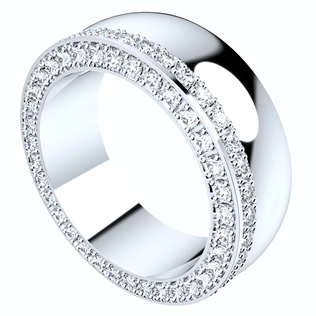 Wedding Ring Set Women Ring CAD Design-PSJM001V1 - 8