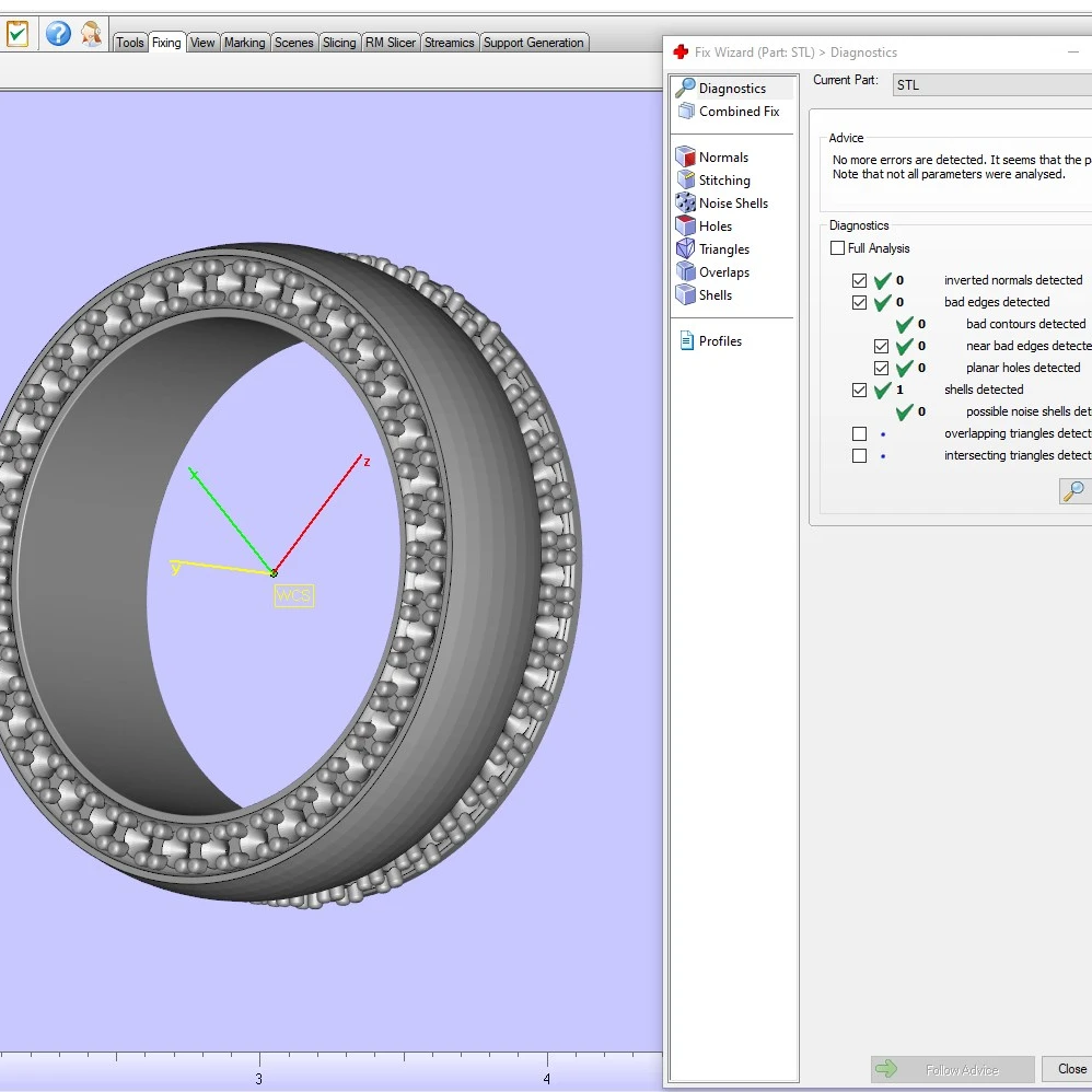 Wedding Ring Set Women Men Ring CAD Design-PSJM001V3 - 11