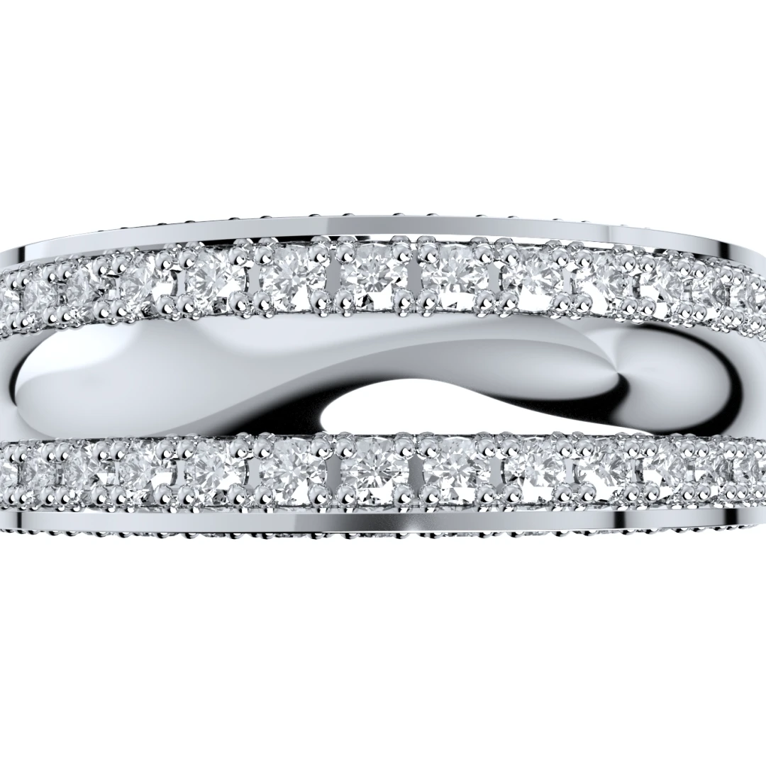 Wedding Ring Set Women Men Ring CAD Design-PSJM001V5 - 9