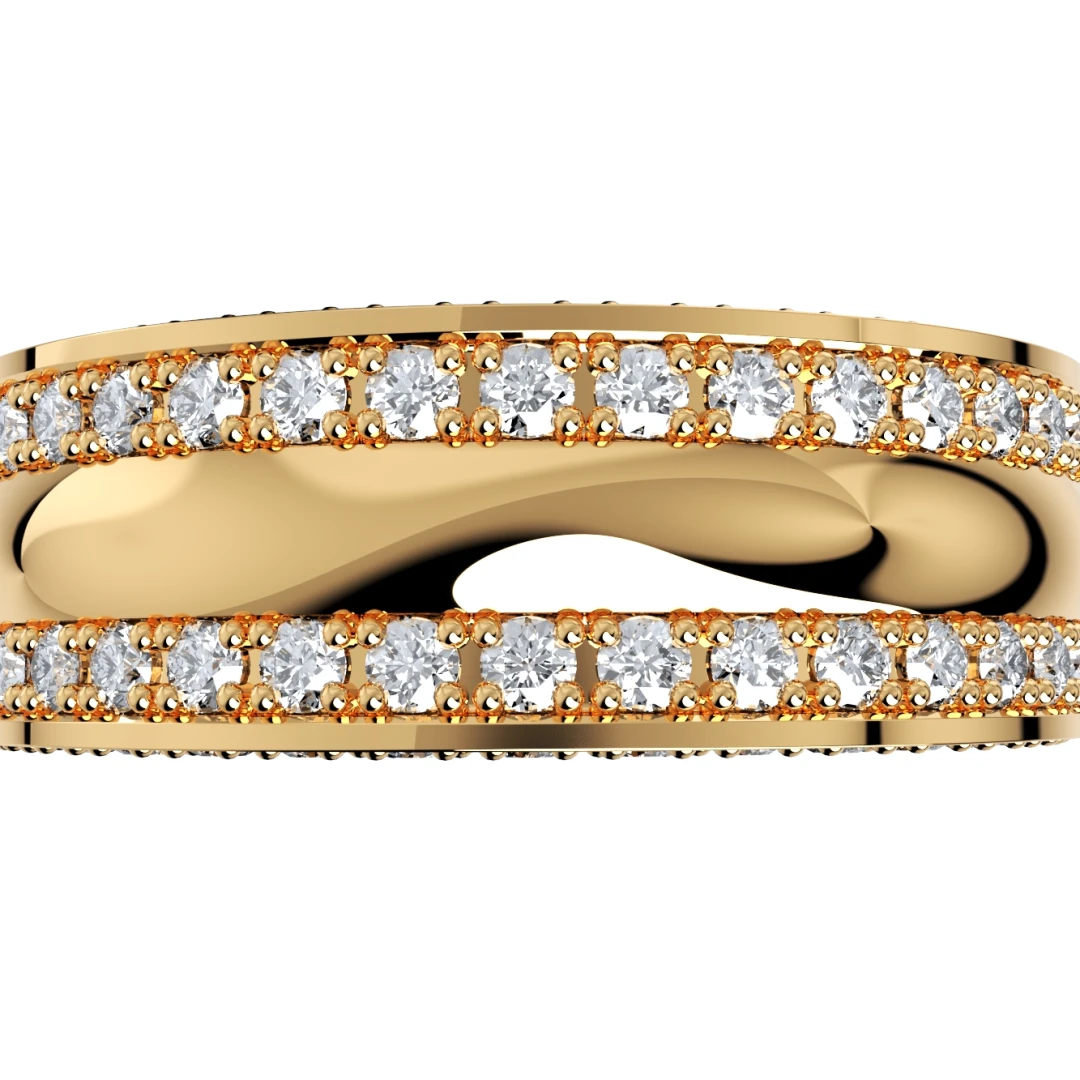 Wedding Ring Set Women Men Ring CAD Design-PSJM001V5 - 8