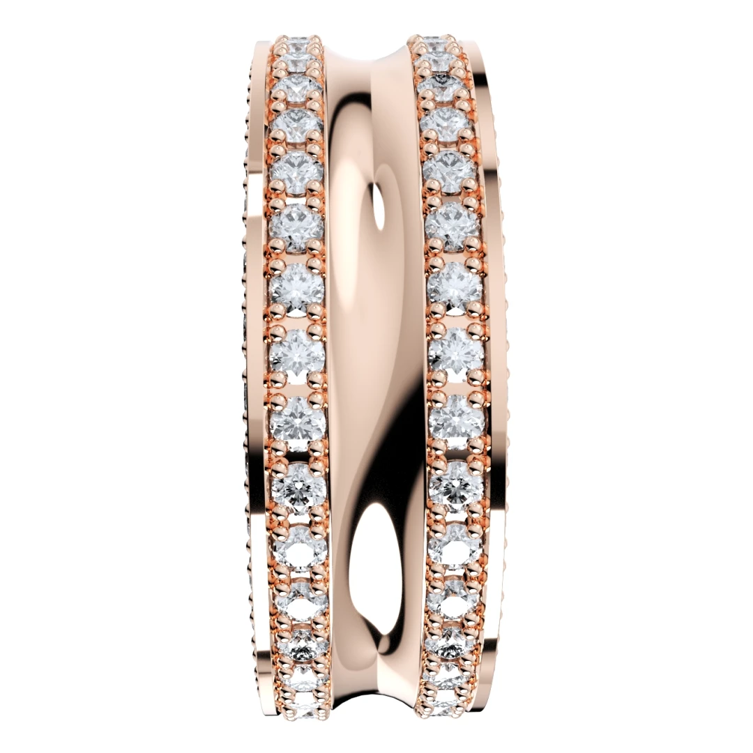 Wedding Ring Set Women Men Ring CAD Design-PSJM001V6 - 6