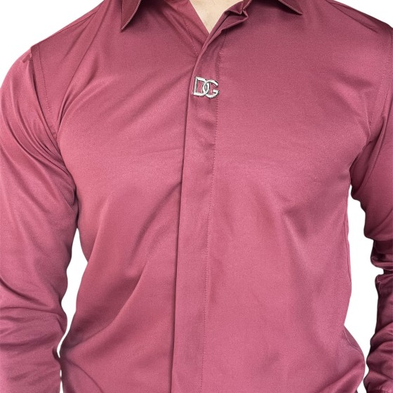 SHIRT DOLCE&GABBANA burgundy color A8