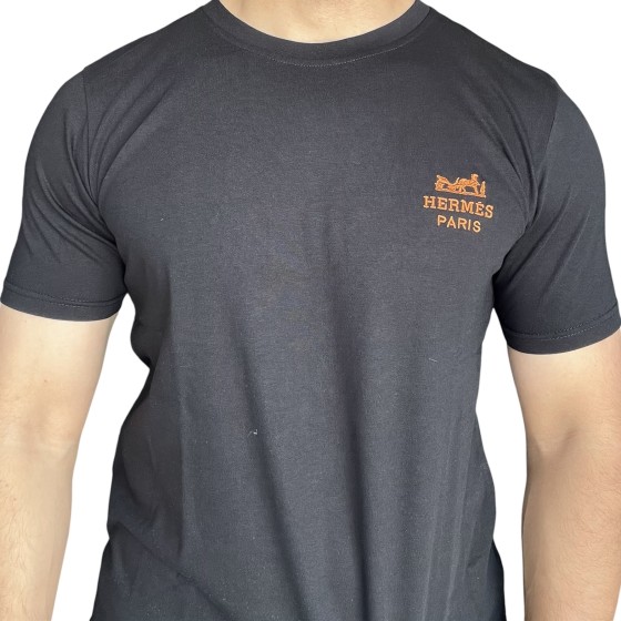 T-shirt HERMES Black A68