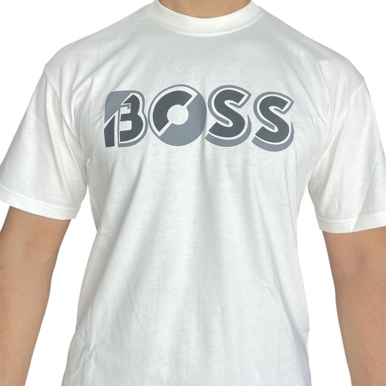 T-shirt BOSS White A78