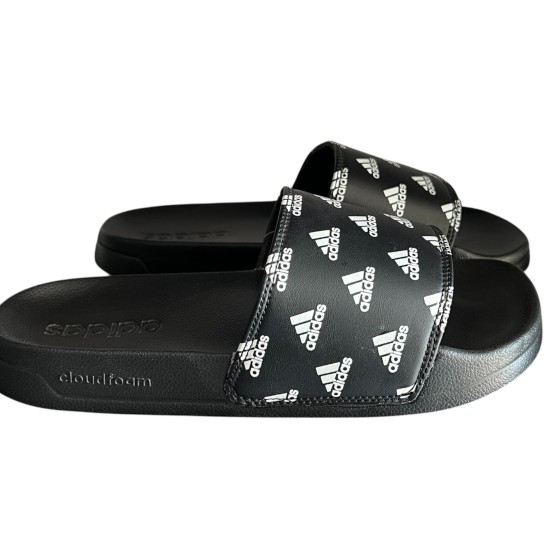 Slides adidas black&white B2