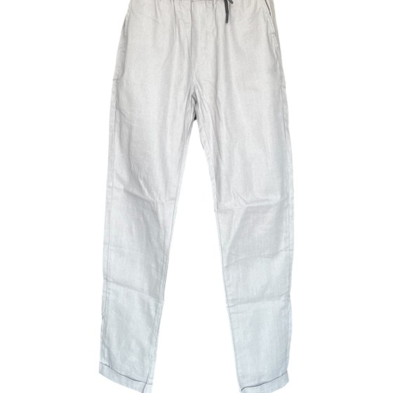 Linen Pant Grey By Alux B33