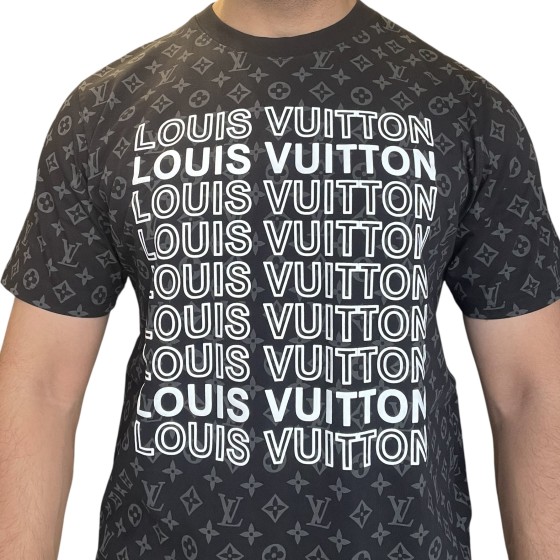T-shirt louis vuitton black B83