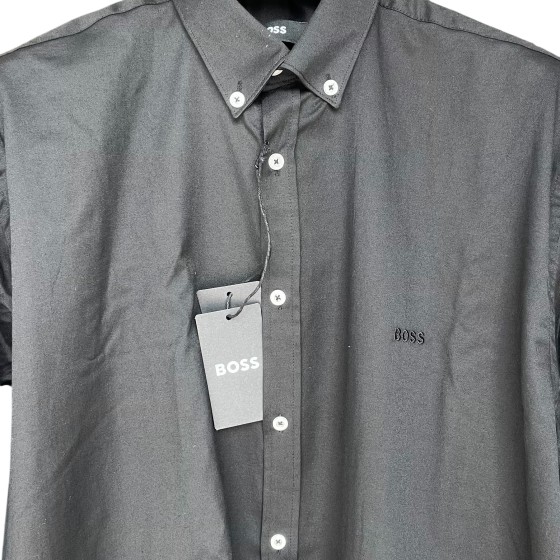 Black Shirt BOSS BIG SIZE C1