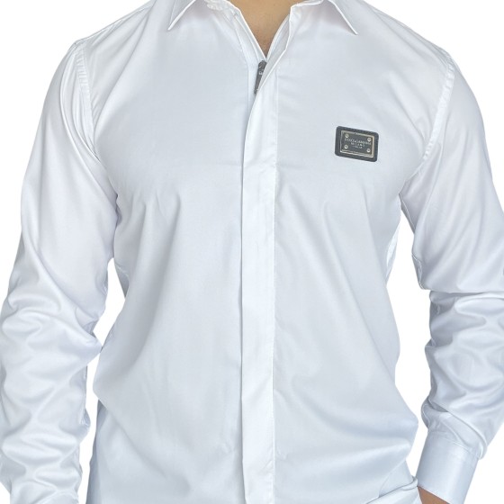 White Shirt DOLCE&GABBANA Zipper C16