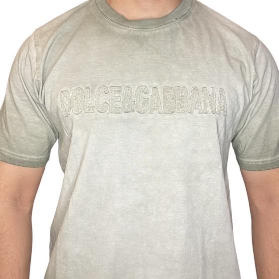 T-shirt DOLCE&GABBANA light green c22