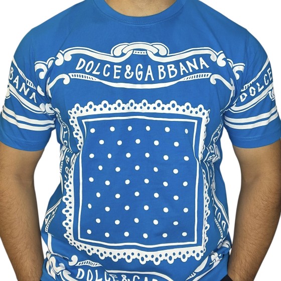 T-shirt DOLCE&GABBANA blue c24
