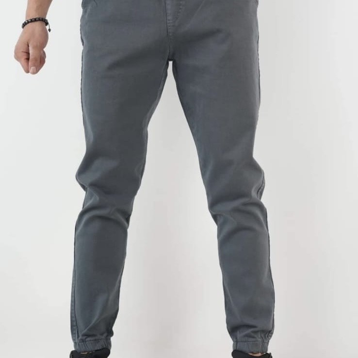 Cargo pants grey, no pockets c64