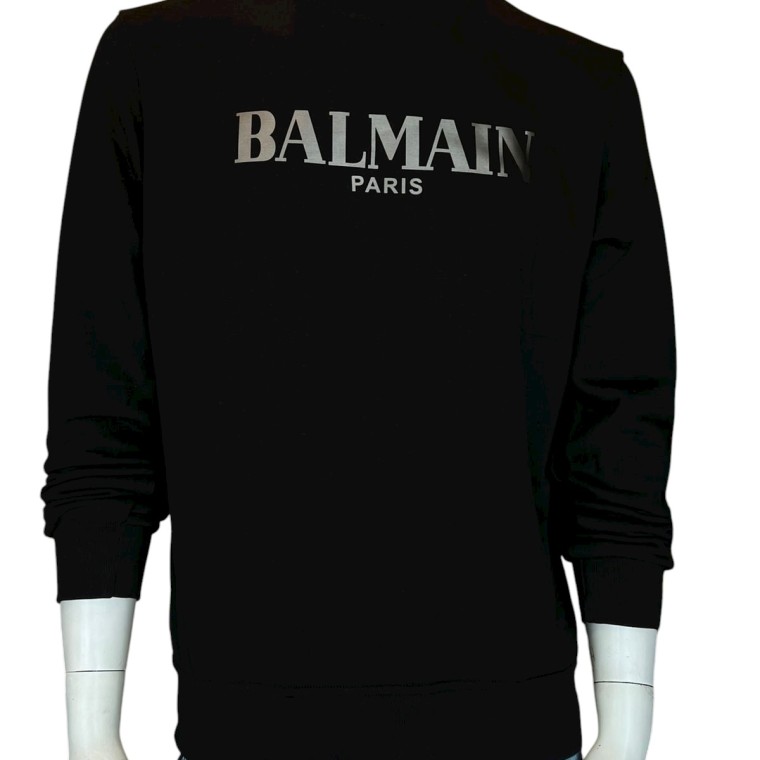 Sweatshirt balmain c76, black