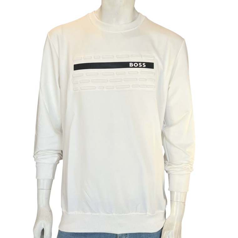 Sweatshirt Boss C81, White