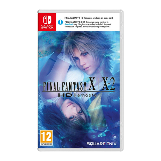 Final Fantasy X/ X-2 HD Remaster - Nintendo Switch