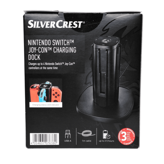 SilverCrest Charging Dock 4 JoyCons - Nintendo Switch