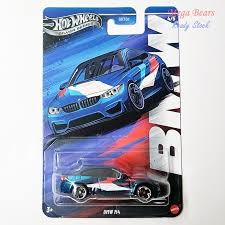 Hot Wheels Bmw M4 Silver Series