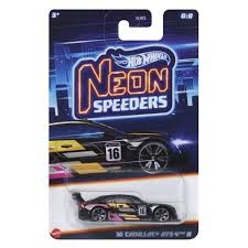 Hot Wheels 16 Cadillac Ats-v R Neon Speeders