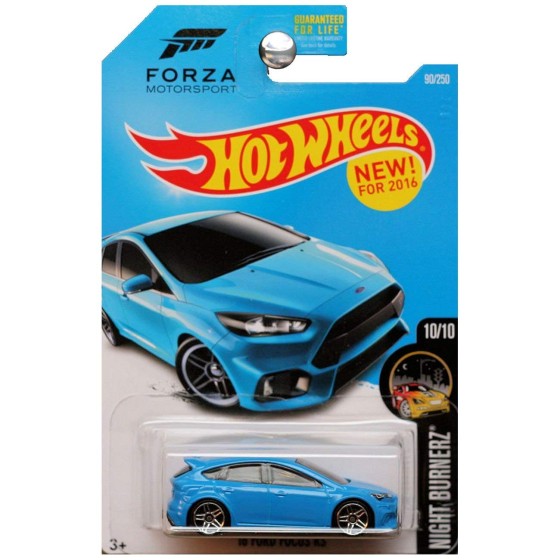 Hot Wheels 16 Ford Focus Rs