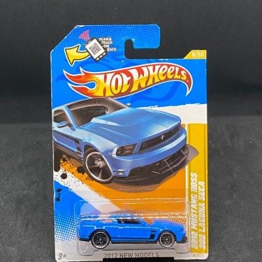 Hot Wheels 2012 Mustang Boss 302 Laguna Seca