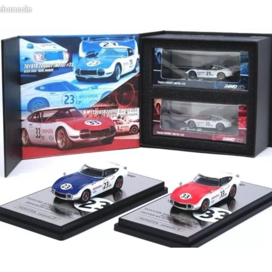 inno64 toyota 2000gt (MF10) SCCA 1968 box set collection