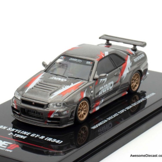 Inno64 Nissan Skyline Gt R R34 Indonesia Diecast Expo 2024 Exclusive Edition