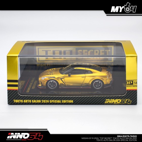 Inno64 Nissan Gtr R35 Top Secret Tokyo Auto Salon 2024 Kuala Lampur Exclusive Edition