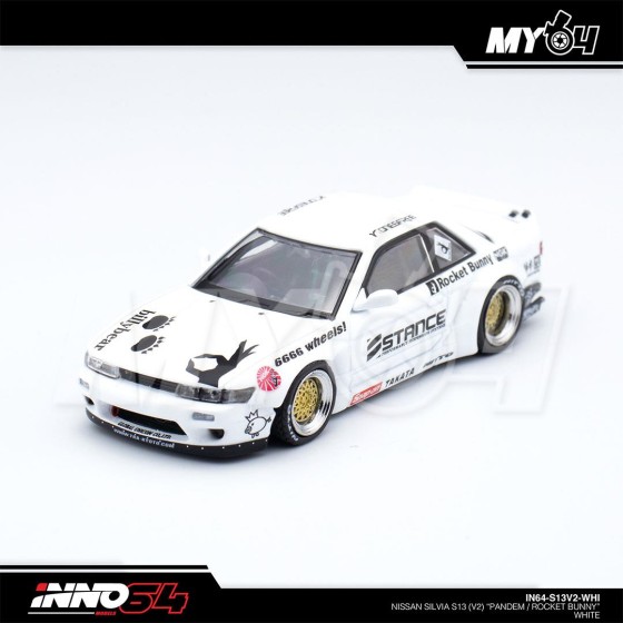 inno64 nissan silvia s13 v2 pandem rocket bunny