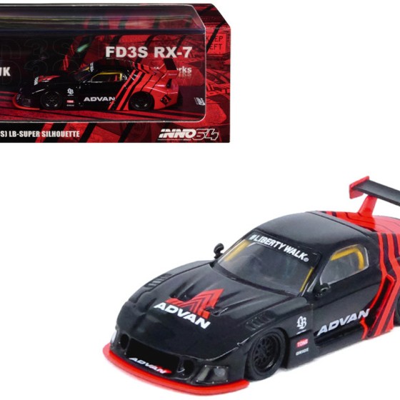inno64 lbwk rx7 fd3s lb super silhouette advan