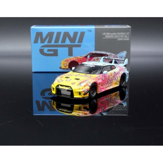 mini gt lb silhouette works gt nissan 35gt rr ver 1 lbwk kuma