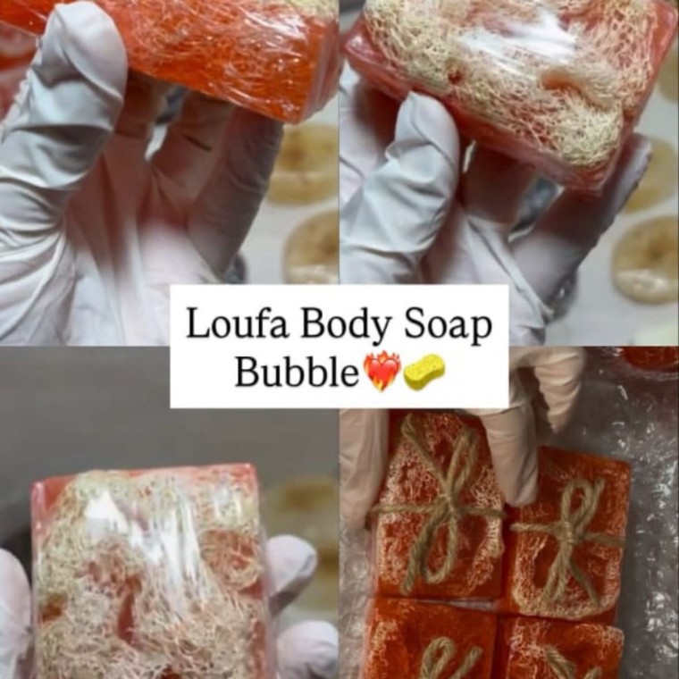 Loufa Body Soap Bubble 100g