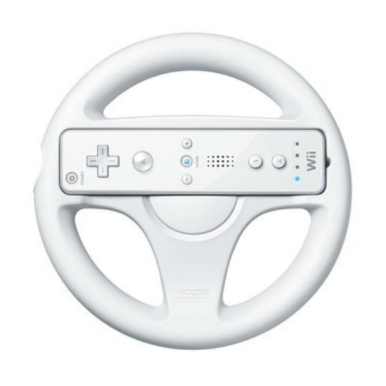 Mario Kart Racing Steering Wheel White - Nintendo Wii - 1
