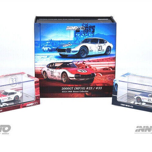 Inno64 Toyota 2000gt (MF10) SCCA 1968 Box Set Collection - 1