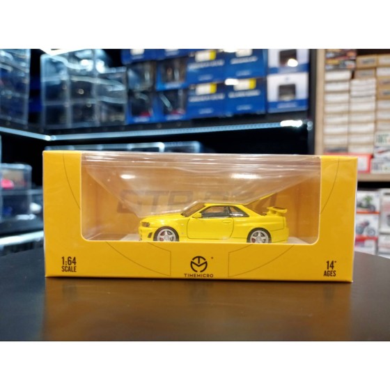 Time Micro Gtr R34 Yellow - 2