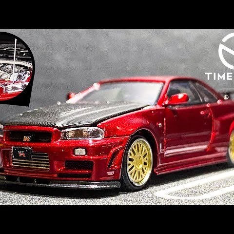 Time Micro Gtr R34 Red - 1