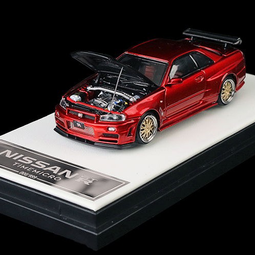 Time Micro Gtr R34 Red - 2